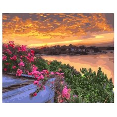 ВанГогВоМне Картина по номерам "Пейзаж с крыши", 40х50 см (ZX 22022)