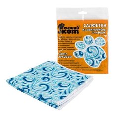 Салфетка из микрофибры Рыжий Кот M-04P-Eco