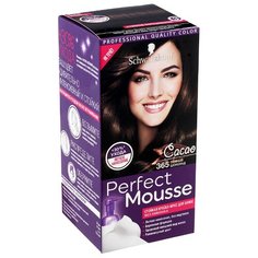 Schwarzkopf Perfect Mousse Стойкая краска-мусс для волос, 365, Темный шоколад