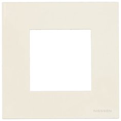 Рамка 1п ABB Zenit 2CLA227100N1102, белый