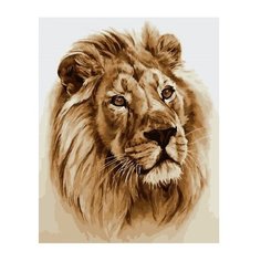 ВанГогВоМне Картина по номерам "Портрет льва", 40х50 см (ZX 22208)