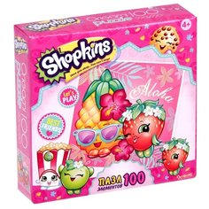 Пазл Origami Shopkins Тропический остров (02972), 100 дет.