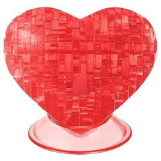 3D-пазл Crystal Puzzle Красное сердце (90012), 46 дет.