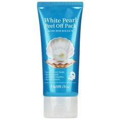 Farmstay маска-пленка White Pearl Peel Off Pack очищающая с белым жемчугом, 100 г