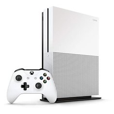 Игровая приставка Microsoft Xbox One S 1 ТБ белый + Сontrol + Quantum Break + 1M Game Pass + XboxLiveGold 1мес