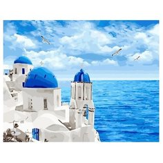 ВанГогВоМне Картина по номерам "Эгейское море", 40х50 см (ZX 21697)