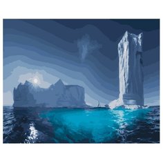 ВанГогВоМне Картина по номерам "Айсберг", 40х50 см (ZX 20988)