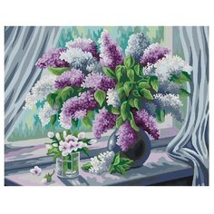 ВанГогВоМне Картина по номерам "Весенний букет", 40х50 см (ZX 21794)