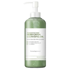 Manyo Factory очищающее гидрофильное масло с экстрактами трав Herb Green Cleansing Oil, 200 мл