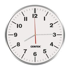 Часы настенные кварцевые CENTEK CT-7100 white