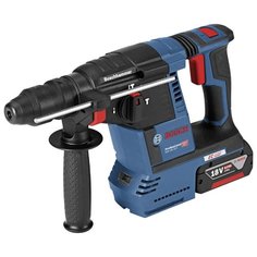 Перфоратор аккумуляторный BOSCH GBH 18V-26 Professional 6.0Ач x2 Li-Ion 18 В (2.6 Дж)