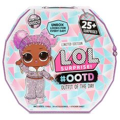 Кукла-сюрприз MGA Entertainment в чемоданчике LOL Surprise Outfit Of The Day Зимнее диско, 562504
