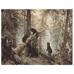 ВанГогВоМне Картина по номерам "Утро в Сосновом лесу", 40х50 см (ZX 20335)