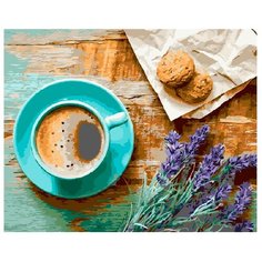 ВанГогВоМне Картина по номерам "Лавандовый завтрак", 40х50 см (ZX 20589)