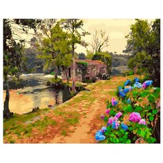 ВанГогВоМне Картина по номерам "Цветущие аллеи", 40х50 (ZX 21207)