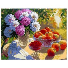 ВанГогВоМне Картина по номерам "Летний натюрморт", 40х50 см (ZX 20220)