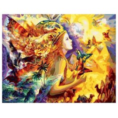 ВанГогВоМне Картина по номерам "Солнечная принцесса", 40х50 см (ZX 20301)