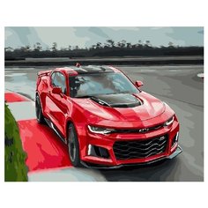 ВанГогВоМне Картина по номерам "Красный Шевроле", 40х50 см (ZX 21604)
