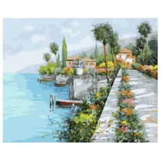 ВанГогВоМне Картина по номерам "Набережная", 40х50 см (ZX 21988)