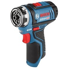 Аккумуляторная дрель-шуруповерт BOSCH GSR 12V-15 FC 0 Box 30 Н·м синий/черный