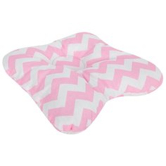 Подушка Зайка Моя анатомическая Зиг-заг розовый