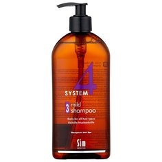 Sim Sensitive SYSTEM 4 Mild Climbazole Shampoo 3 Терапевтический шампунь №3 для чувствительной кожи головы 500 мл с дозатором