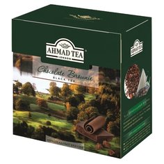 Чай черный Ahmad tea Chocolate brownie в пирамидках, 20 шт.