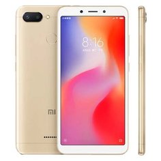 Смартфон Xiaomi Redmi 6 4/64GB золотой