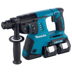 Перфоратор аккумуляторный Makita DHR263RF4 3.0Ач х4 кейс Li-Ion 18 В (2.5 Дж)