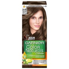 GARNIER Color Naturals стойкая питательная крем-краска для волос, 6.00, Глубокий светло-каштановый