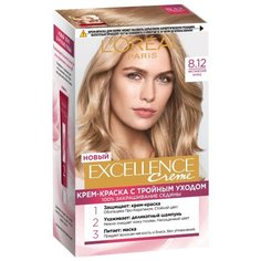 LOreal Paris Excellence стойкая крем-краска для волос, 8.12, Мистический блонд