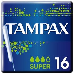 TAMPAX тампоны Super 16 шт.
