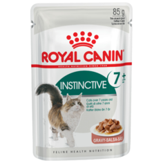 Корм для пожилых кошек Royal Canin Instinctive +7 для профилактики МКБ, мясное ассорти 12шт. х 85 г (кусочки в соусе)