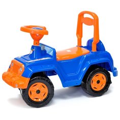 Каталка-толокар Orion Toys 4 х 4 (549) со звуковыми эффектами синий