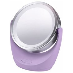 Зеркало косметическое настольное Marta MT-2646 с подсветкой лиловый аметист