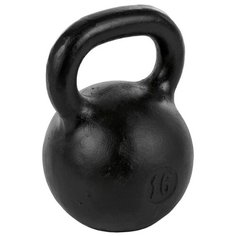 Гиря цельнолитая TITAN чугунная 16 кг