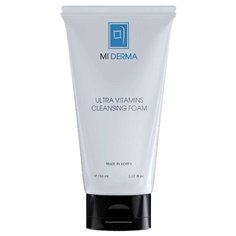 Mi Derma очищающая витаминизированная пенка для лица, 150 мл