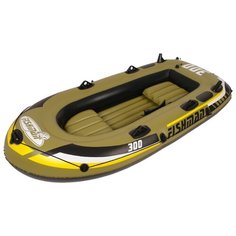 Надувная лодка Jilong Fishman 300set JL007208-1N зелено-черный