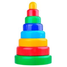 Пирамидка Новокузнецкий завод пластмасс 8 деталей