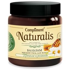 Compliment бальзам для волос Naturalis Прополис и ромашка, 500 мл