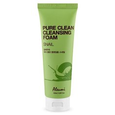 Aleumi очищающая пенка с экстрактом слизи улитки Pure clean, 120 мл