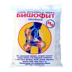 AROMASaules Соль для ванн Бишофит хвойный 500 г