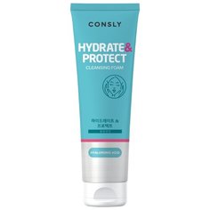 Consly пенка для умывания увлажняющая с гиалуроновой кислотой Hydrate&Protect, 120 мл