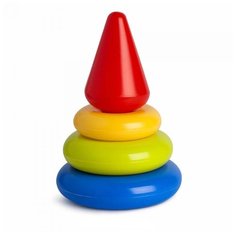 Пирамидка Росигрушка Кнопа 9228