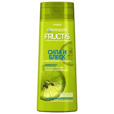 GARNIER Fructis шампунь Сила и Блеск Укрепляющий с витаминами и экстрактом грейпфрута для нормальных волос 400 мл