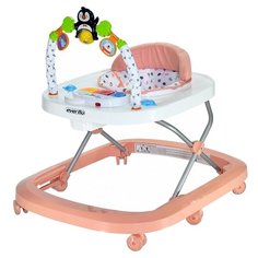 Ходунки everflo Penguin WT708 розовый
