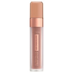 LOreal Paris Les Chocolats жидкая помада для губ стойкая матовая, оттенок 848, какао по-французски