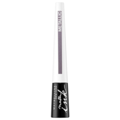 Maybelline Жидкая подводка для глаз Master Ink Metallic, оттенок 31 Silver Viole