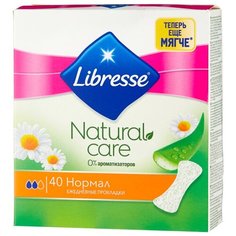 Libresse прокладки ежедневные Natural Care Normal 40 шт.