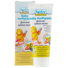 Зубная паста BabyLine Тутти-Фрутти 2-6 лет, 75 мл